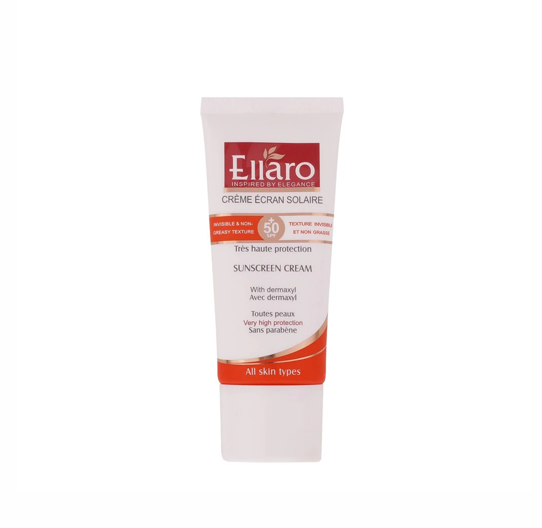 الارو کرم ضد افتاب بی رنگ انواع پوست SPF 50