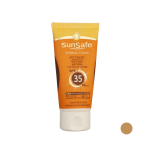 سان سیف ضد افتاب بژ طبیعی پوست چرب SPF35