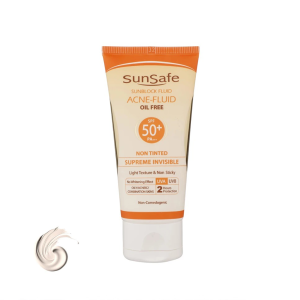 سان سیف فلوئید ضدآفتاب فاقد چربی SPF50 - 50 میل