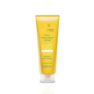 سینره کرم ضد افتاب SPF30 بی رنگ پوست حساس و کودک
