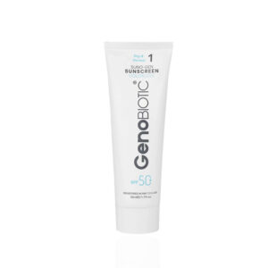 ژنوبایوتیک ضدآفتاب پوست خشک SPF50 بی رنگ