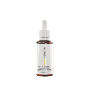 ژیناژن ژل روشن کننده ویتامین سی پوست مختلط تا چرب