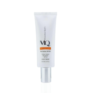 ام کیو کرم ضد افتاب ضد لک SPF50 بژ روشن