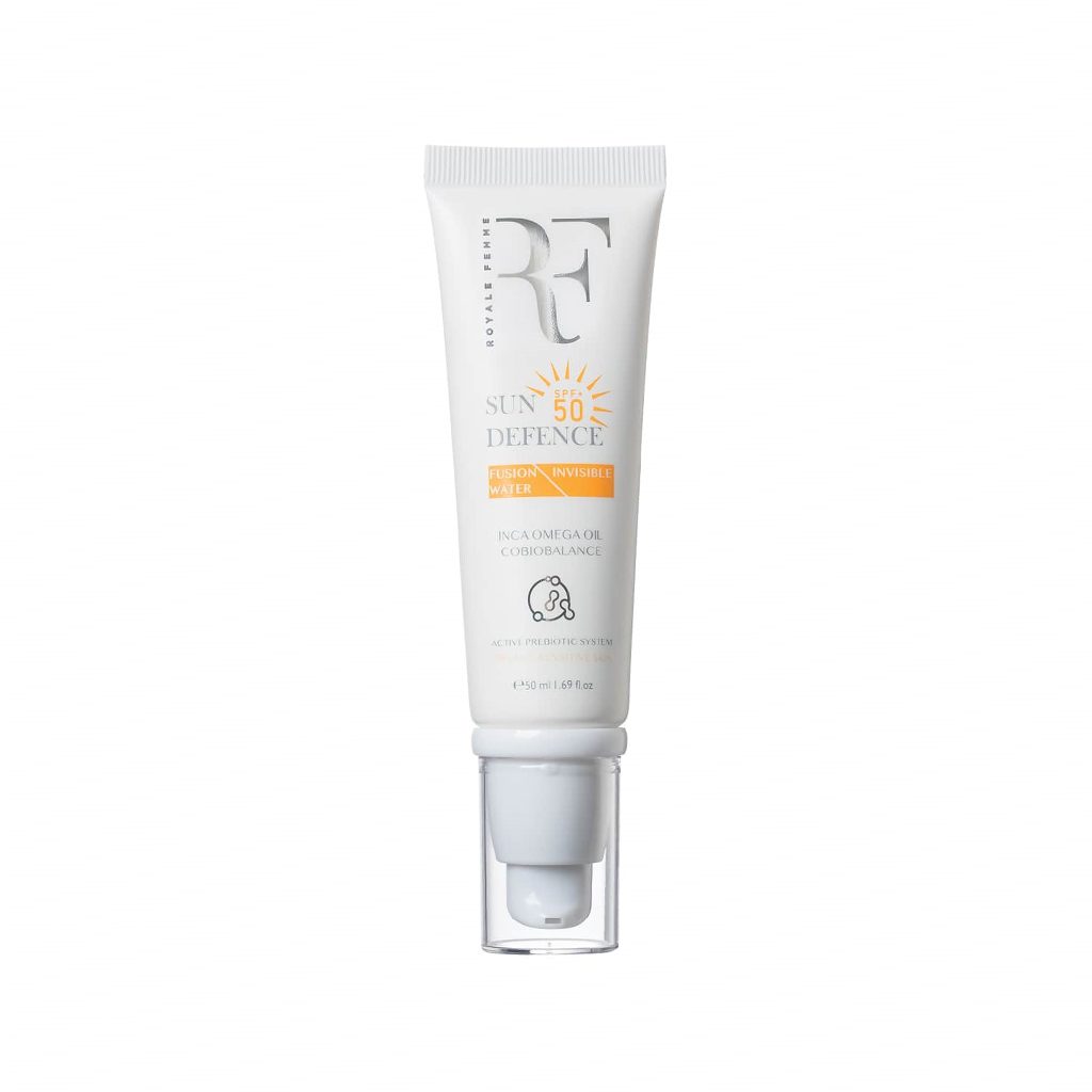 آر اف ضد آفتاب رنگی پوست چرب SPF50