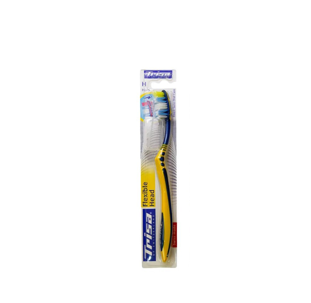 تریزا مسواک هارد آبی زرد FLEXIBLE HEAD تریزا مسواک فلکسبل سخت