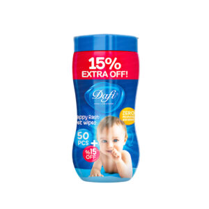دافی دستمال مرطوب 15% کودک قوطی