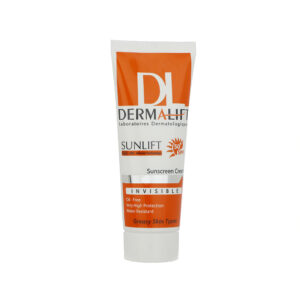 درمالیفت کرم ضد آفتاب پوست چرب SPF 50 بی رنگ