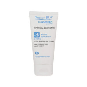 دکتر ژیلا ضد آفتاب سنسوسان پروتکشن SPF50 بی رنگ