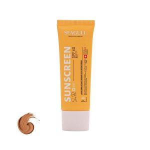 سی گل ضد آفتاب بژ روشن SPF60