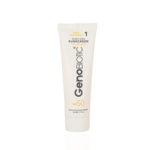 ژنوبایوتیک ضدآفتاب پوست چرب SPF50 بی رنگ
